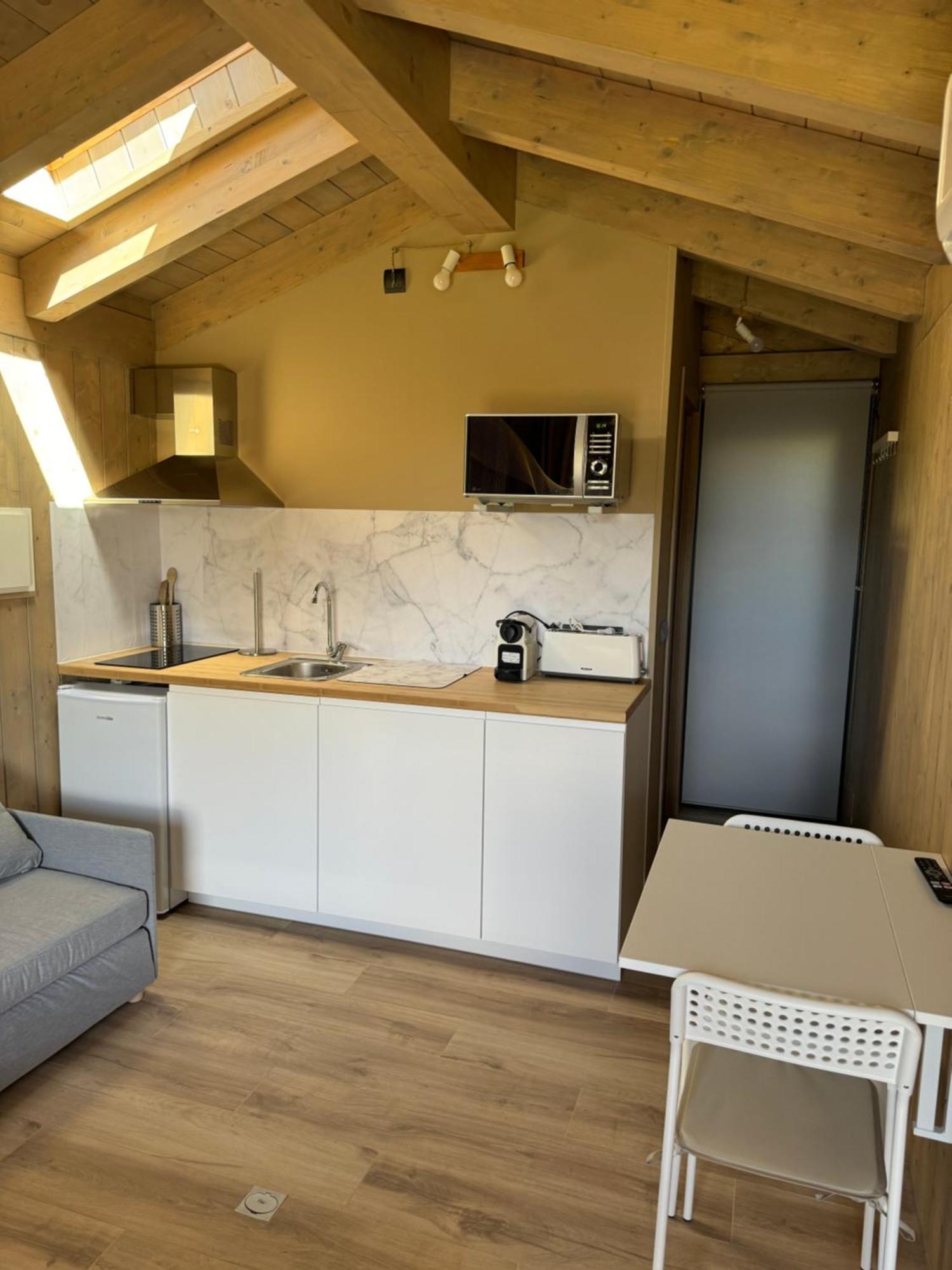 Wooden Lodge Osséja Extérieur photo