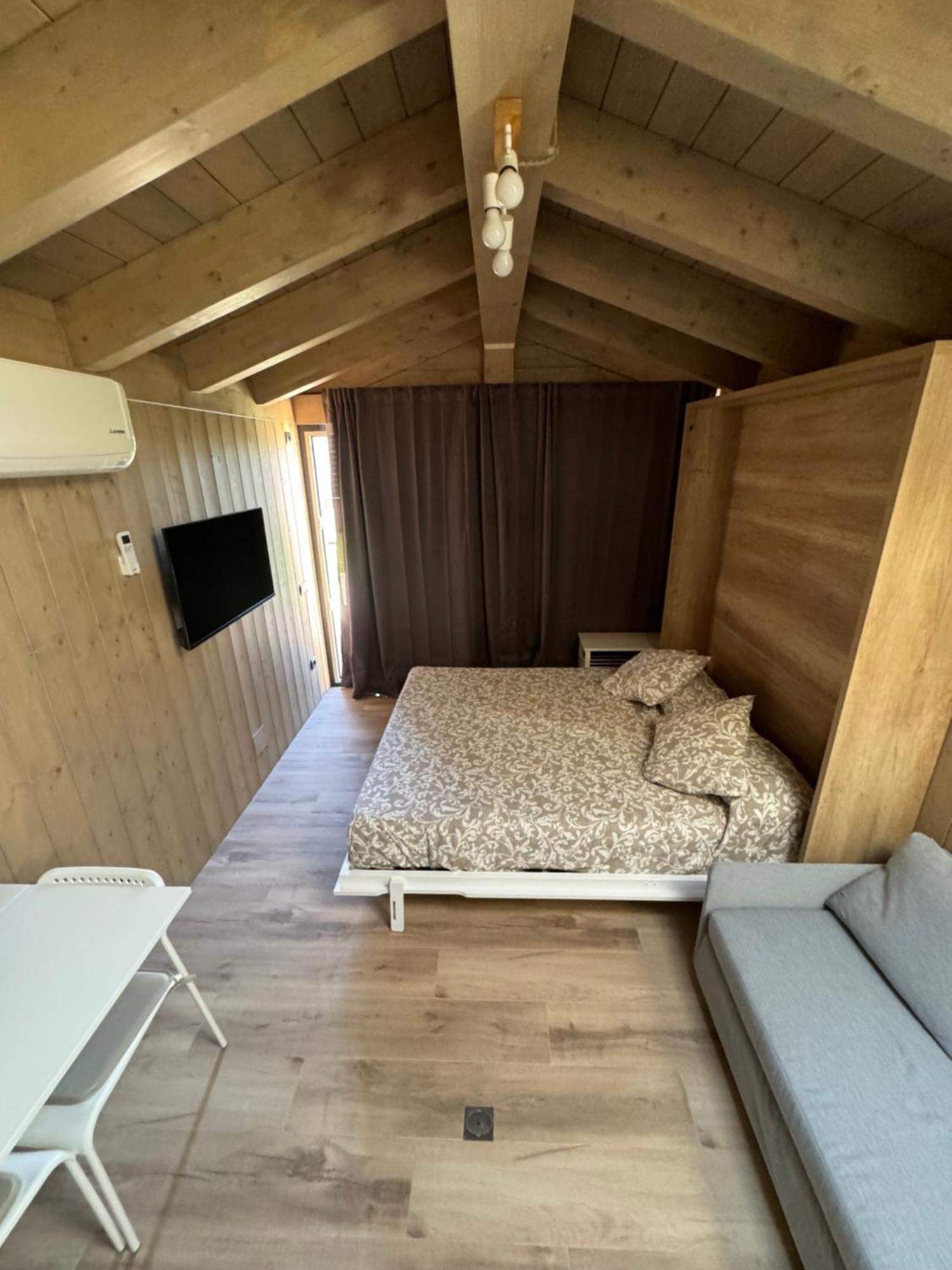 Wooden Lodge Osséja Extérieur photo