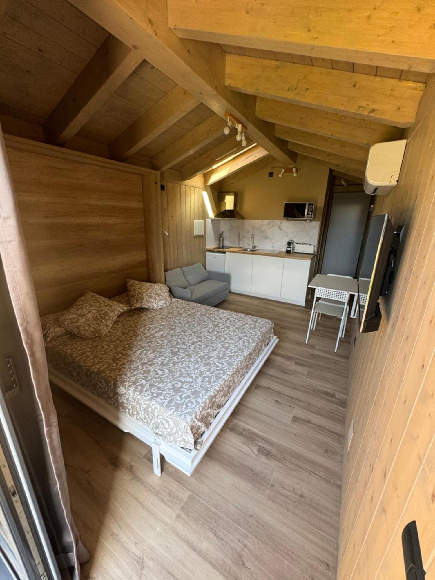 Wooden Lodge Osséja Extérieur photo